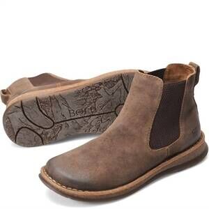NEW BORN men's brody chelsea boot in taupe